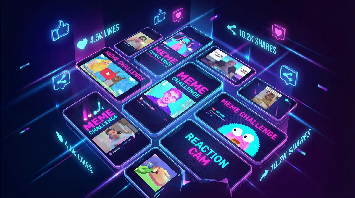 台湾佬娱乐 热梗挑战活动 - 用户二次创作展示